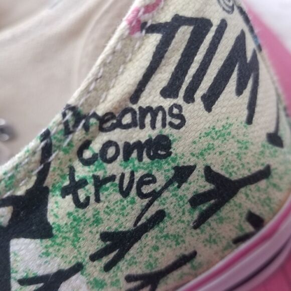 STEVE MADDEN."DREAMS COME TRUE" SNEAKERS. SIZE 6.5 - Picture 6 of 16